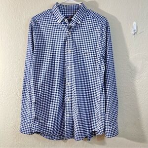 Vineyard Vines Performance Classic Fit Tucker Shirt Men Medium Checkered Casual
